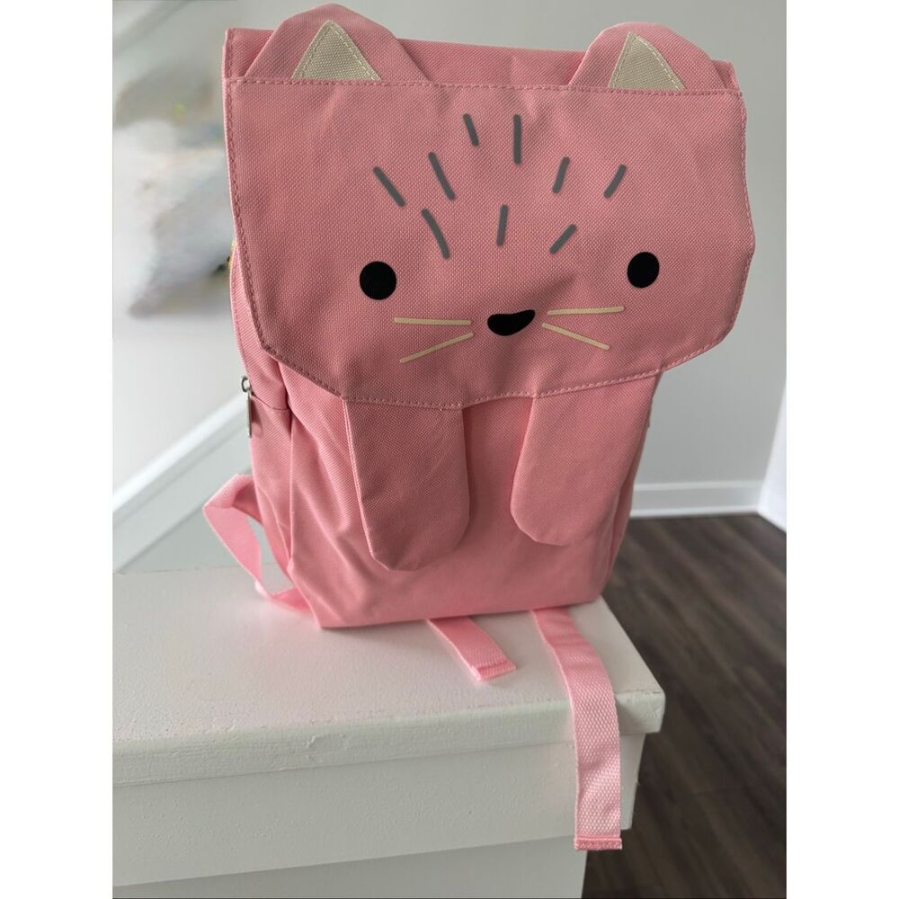 Backpack Child Cute Cat ( says Meow inside) Backpack For Kindergarten Student Wa